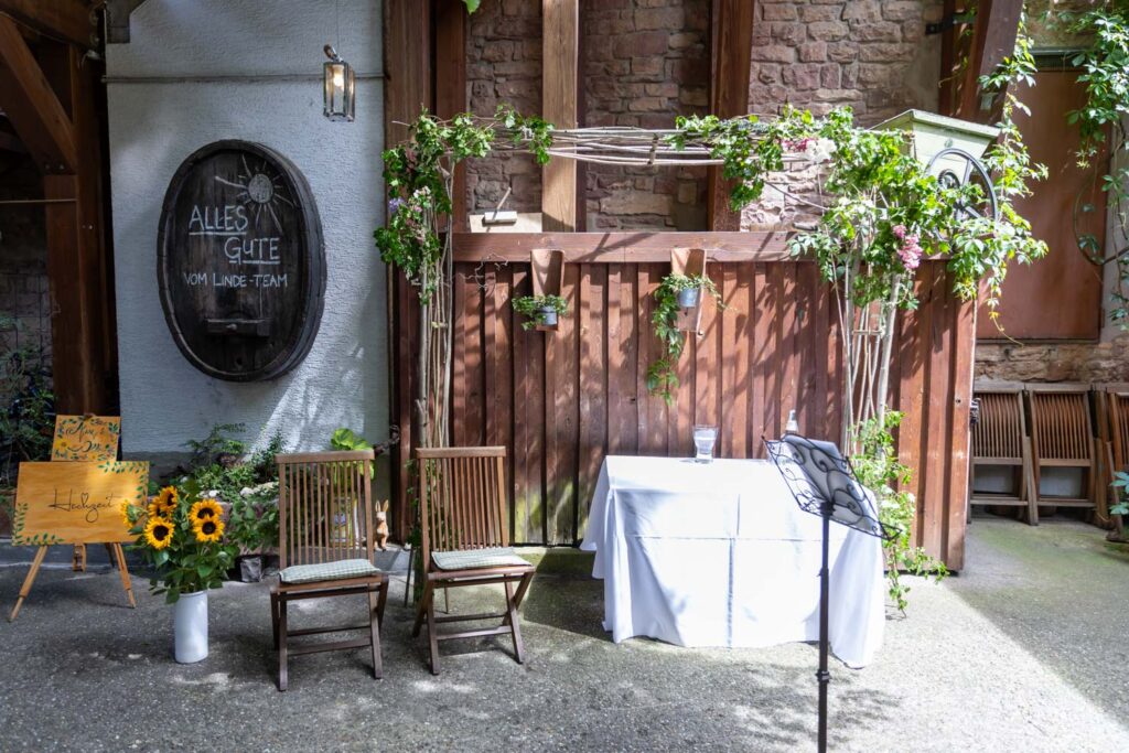 hochzeitslocations heidelberg restaurant die linde